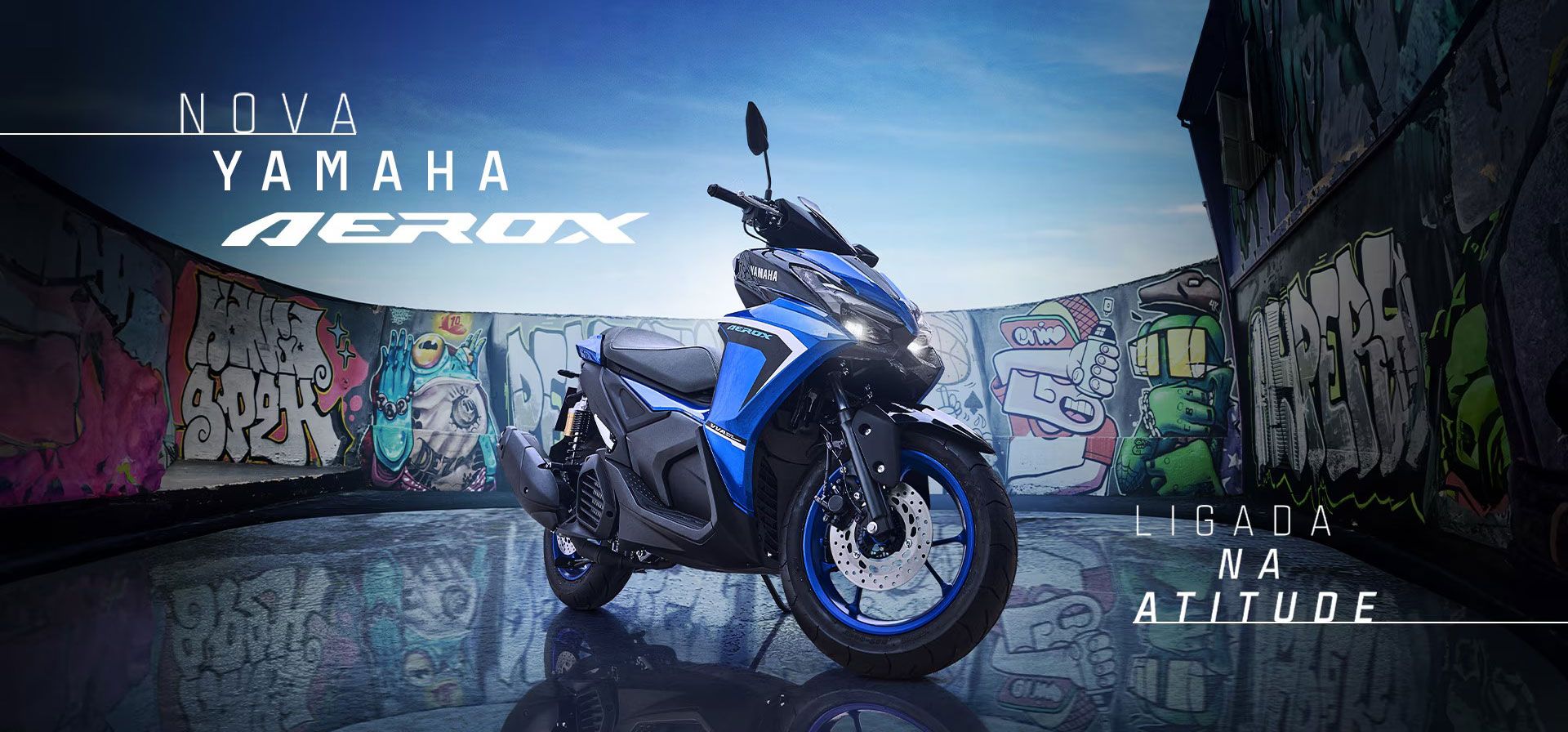 Nova Yamaha Aerox 