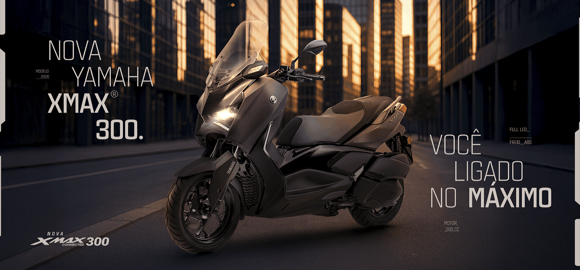 Nova Yamaha Xmax 300